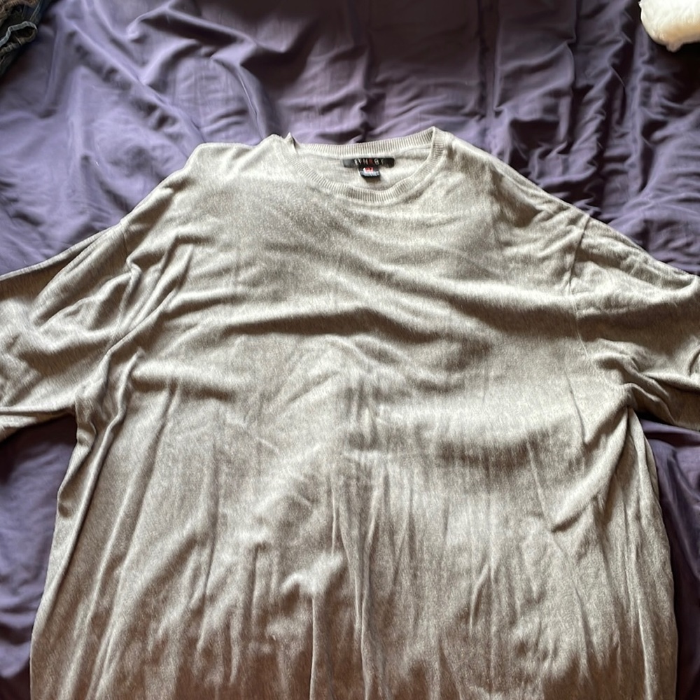 Mens lightweight short sleeve sweater, Big and Tall 4XLT